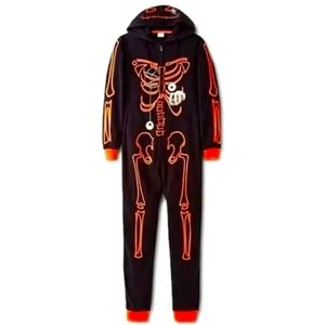 Boys Skeleton Pajamas Size Small